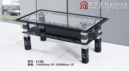 胜芳茶几 玻璃茶几的精致之选 — 华特家具系列 客厅家居品质之选